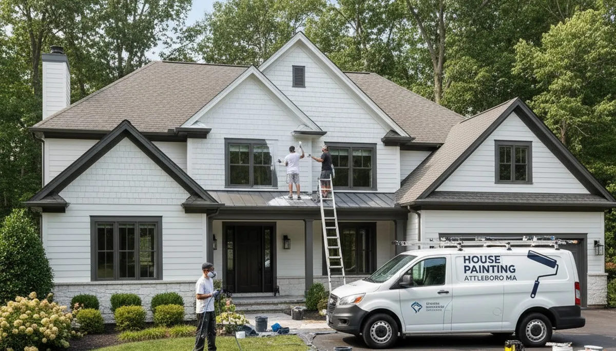 House painting service in Mansfield, MA for residential interior and exterior painting projects