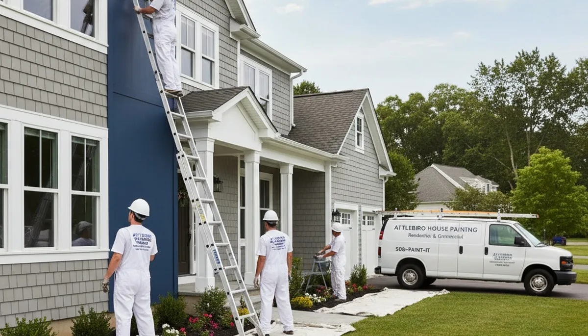 House painting service in Mansfield, MA for residential interior and exterior painting projects