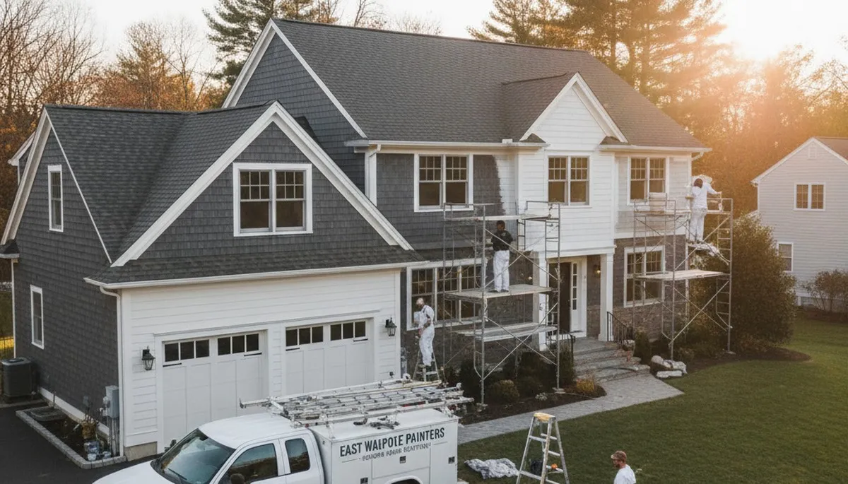House painters in Mansfield, MA providing professional interior and exterior painting services
