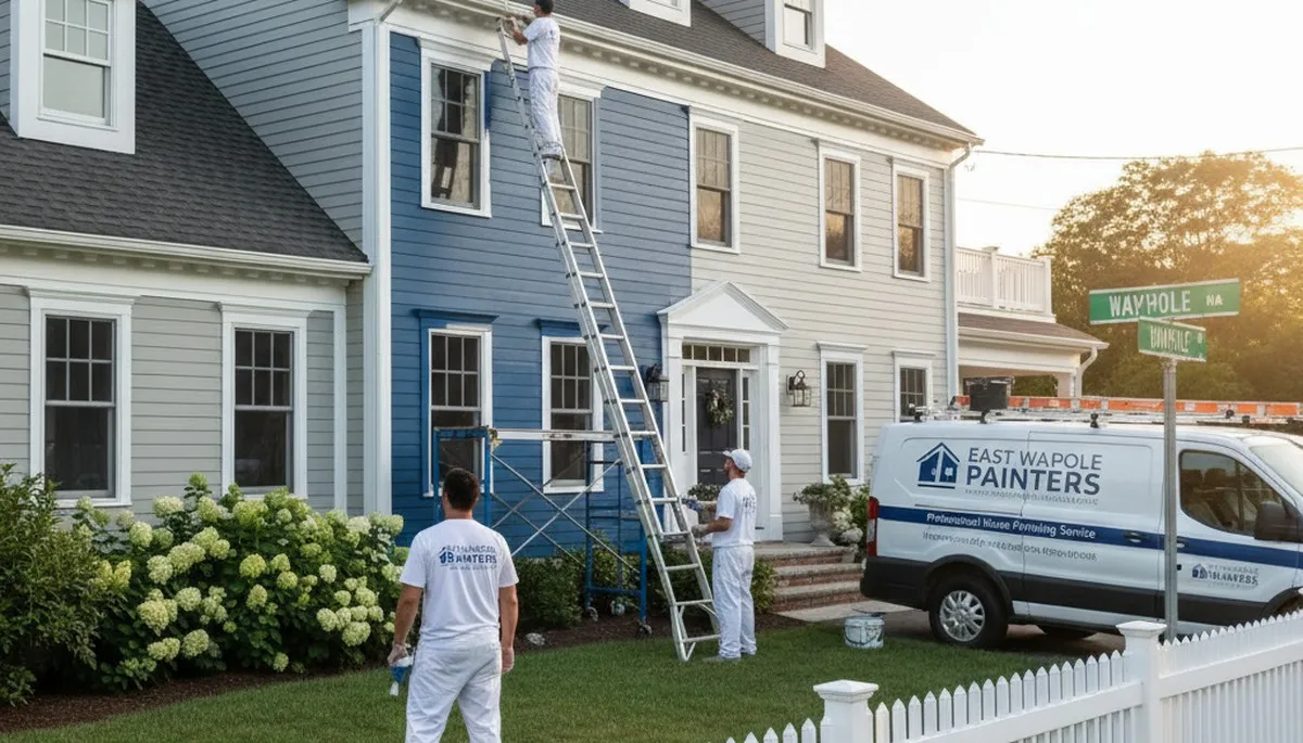 House painting service in Mansfield, MA for residential interior and exterior painting projects