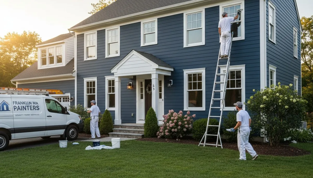 Professional house painting service in Mansfield MA by local painters | paintingmansfieldma.com