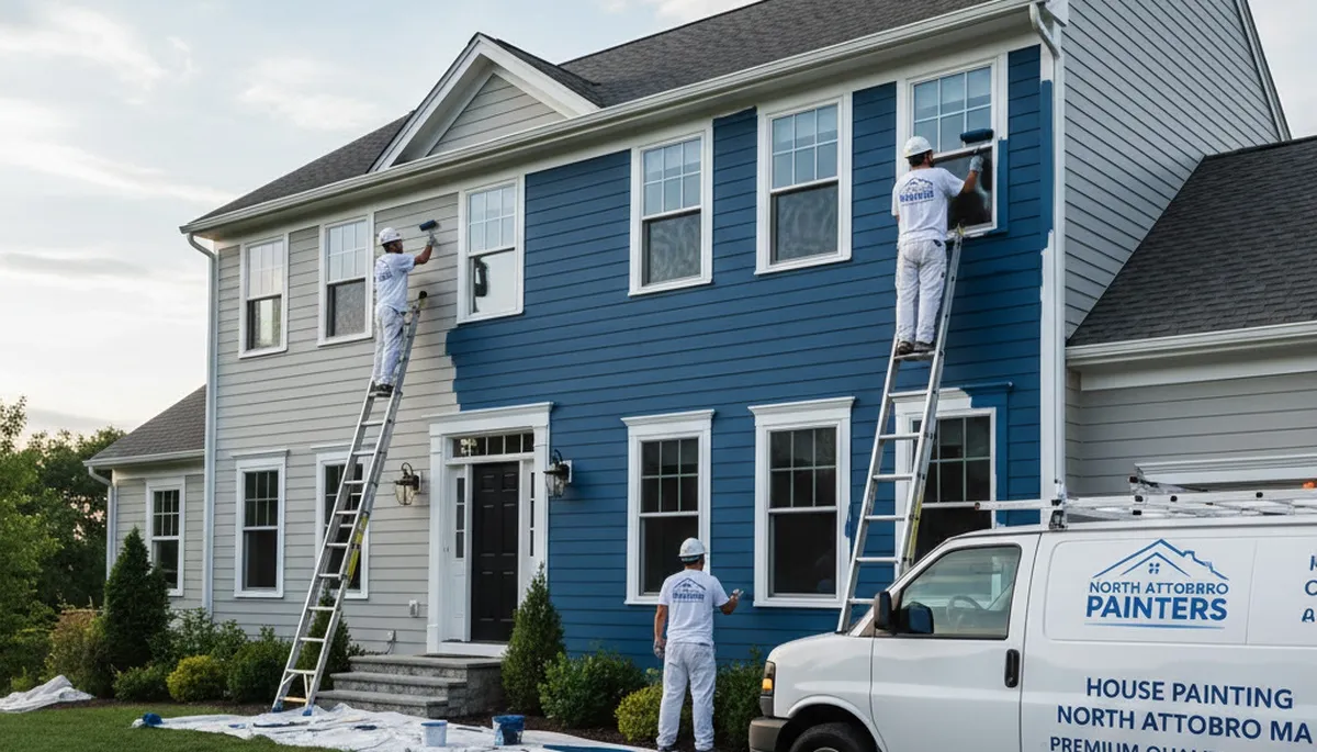 Professional house painting service in Mansfield, MA by Painting Mansfield MA