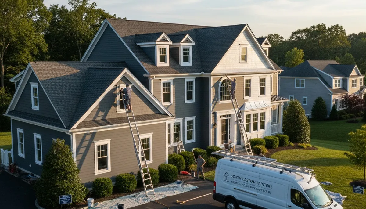 Professional house painting services in Mansfield MA by expert residential painters