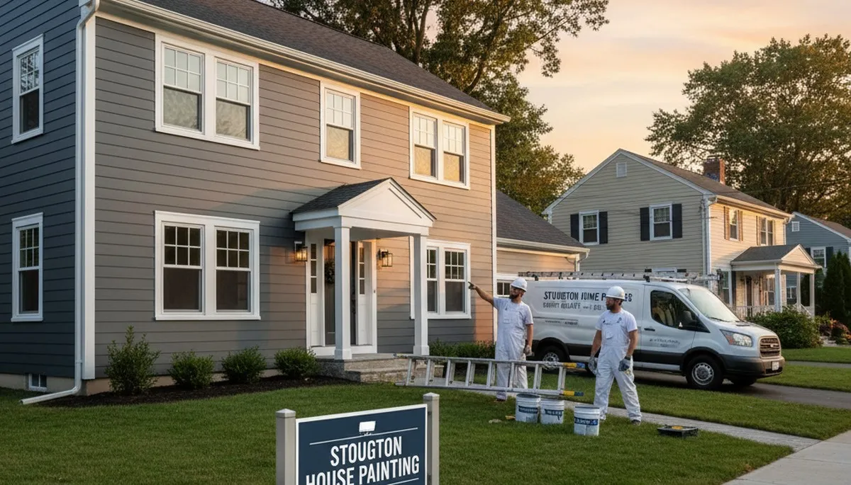 Professional house painting services in Mansfield MA by expert local painters