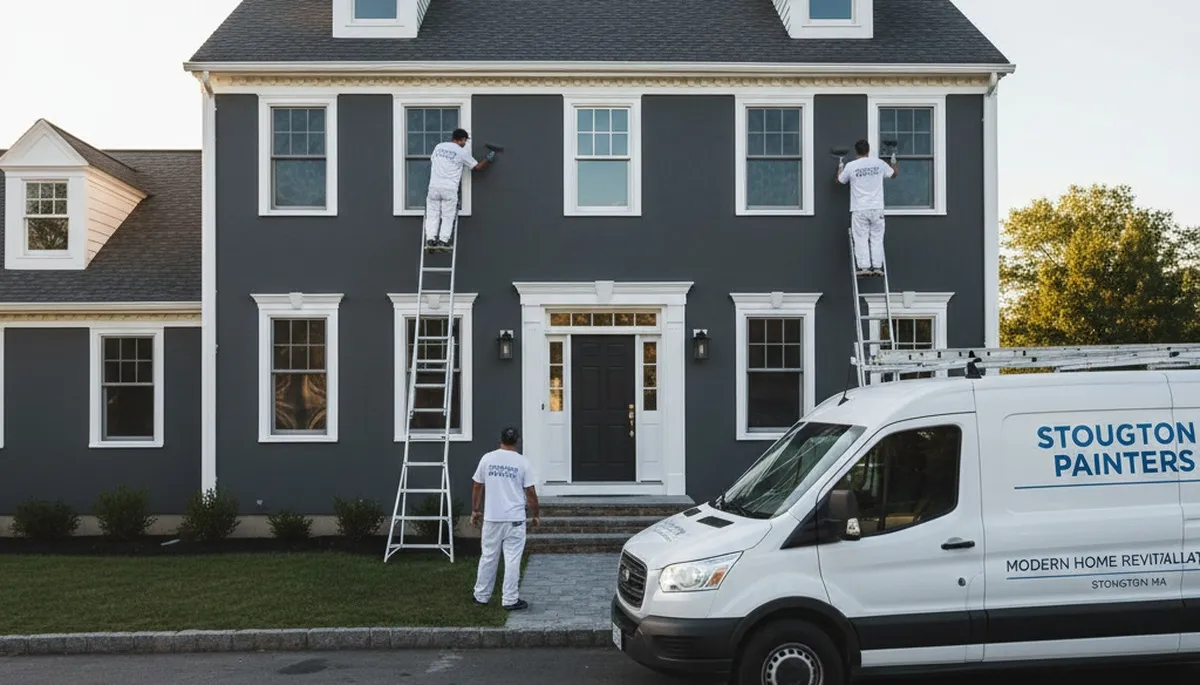 Professional house painting service in Mansfield MA by local painters | paintingmansfieldma.com