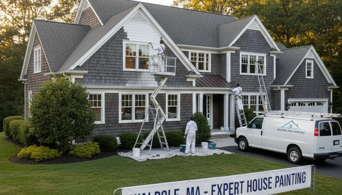 House painting services in Mansfield, MA for residential interior and exterior homes