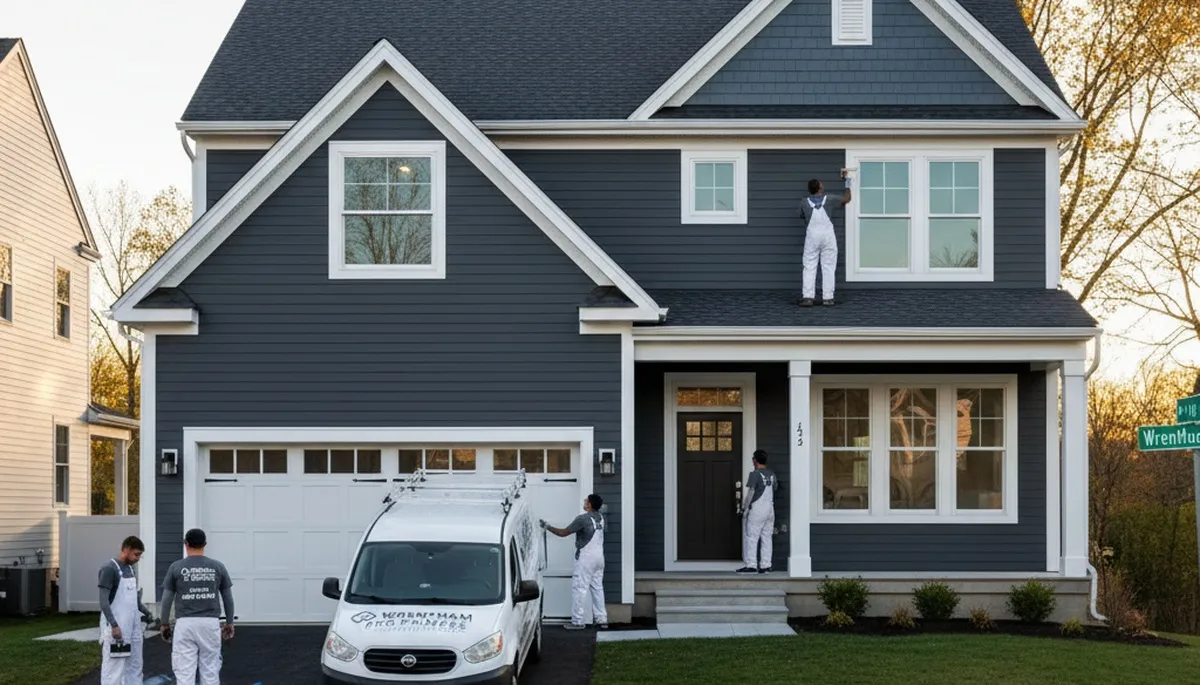 House painting service in Mansfield, MA by paintingmansfieldma.com