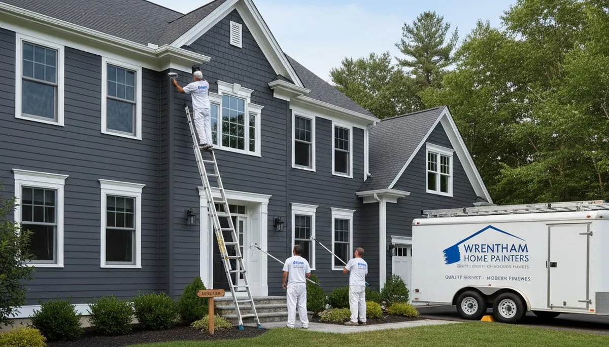 House painting service in Mansfield, MA for residential interior and exterior painting projects